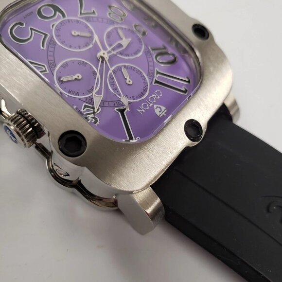 (80187-2) Croton Industrial Multi Function Auto Watch - Picture 5 of 14